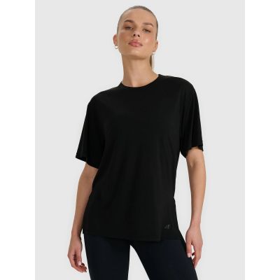 3. Women's oversize T-shirt with modal 4F 4FRAW25TTSHF3408-20S