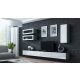 3. VIGO '90' full display cabinet 90/35/32 grey/white gloss