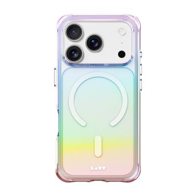 5. LAUT AERO HOLO mobile phone case 17.5 cm (6.9") Pearl, Transparent
