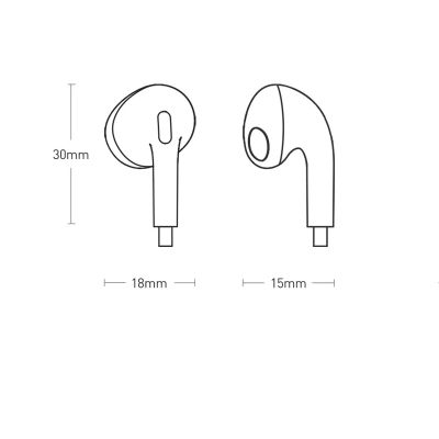 15. Baseus Encok H17 3.5mm minijack wired headphones white (NGCR020002)