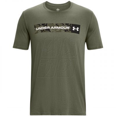 7. Under Armor Camo Chest Stripe T-shirt M 1376830 390