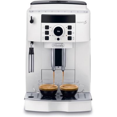 5. DELONGHI MAGNIFICA S ECAM21.117.W White espresso machine
