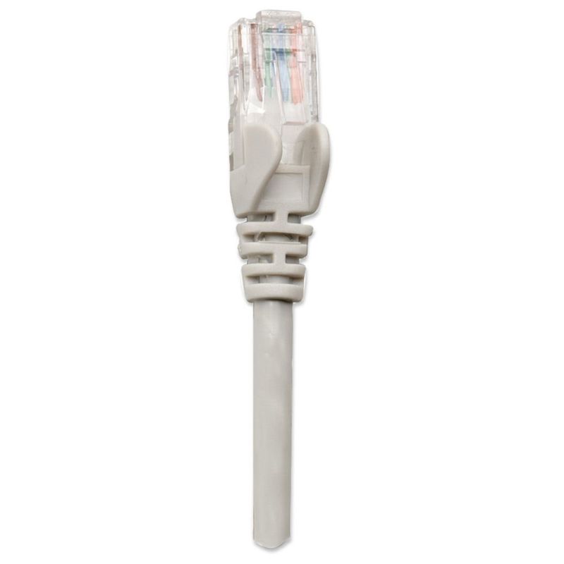 4. INTELLINET PATCHCORD CAT5E UTP 2M GRAY 100% COPPER 318976