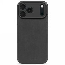 Decoded Leather Backcover MagSafe case for iPhone 17 Pro Max - black