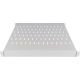 Adjustable shelf 19" 1U depth 500-900mm, gray, 4 mounting points ALANTEC