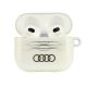 2. Audi IML Geometric Pattern AirPods 3 Case - White