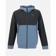 Puma Tech Woven men's sports sweatshirt with a zipper and a comfortable hood