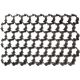 24. DRIVE-IN/PARKING GRILL 5 PCS BLACK