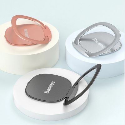 19. Baseus ultrathin self-adhesive ring holder phone stand silver (SUYB-0S)