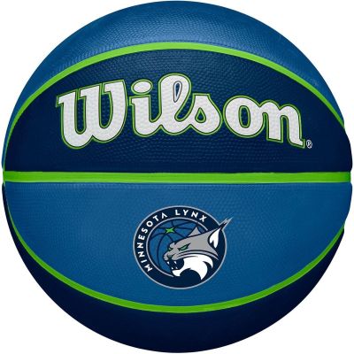 6. WILSON WNBA TEAM TRIBUTE BASKETBALL BSKT MIN LYNX Y.6