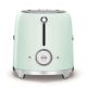 13. SMEG toaster model TSF02PGEU, pastel green color