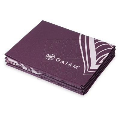 13. Yoga Mat Gaiam Cranberry Point 2 MM 63640