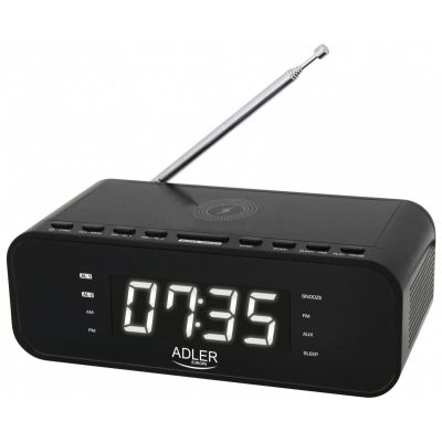 11. ADLER AD 1192b black clock radio