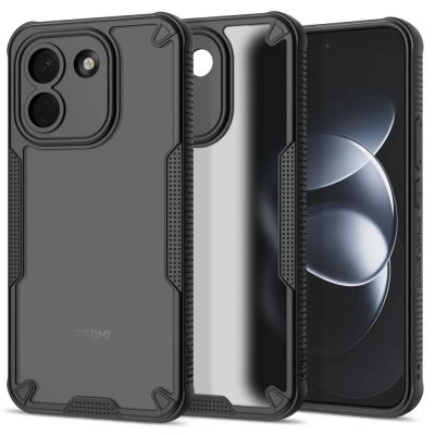 Tech-Protect Rugged Shield Case for Xiaomi Redmi Note 17 Pro Max 5G – Matte Black