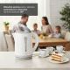 13. Adler AD 1244 electric kettle (2200W 2.5l; blue)