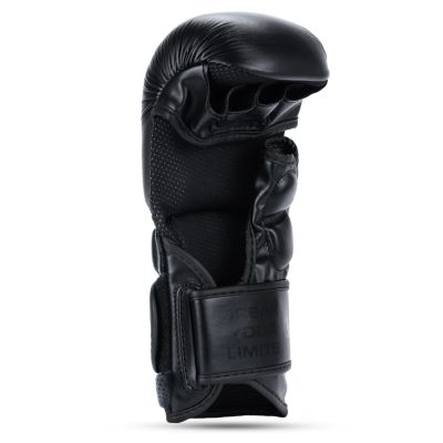 8. MMA Sparring Gloves M - Warrior Black - LegacySeries