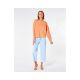 2. RIP CURL Icons Of Surf Crew sweatshirt - coral