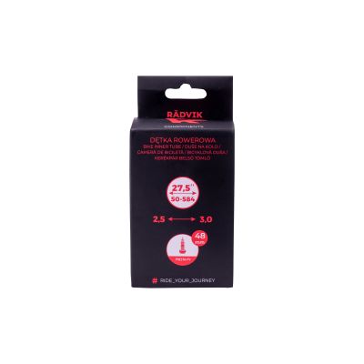 3. BIKE TUBE 27.5" X 2.5/3.0 FV48