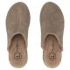 5. Filippo DK7567 Taupe Leather Wedge Sandals