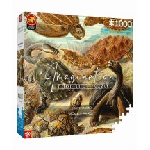 Good Loot Imagination Puzzle: Ernst Haeckel Chelonia - Sea Turtles, 1000 pieces