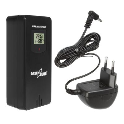 4. GREENBLUE GB540N WIRELESS COLOR WEATHER STATION, DCF, MOON PHASES, BAROMETER, CALENDAR