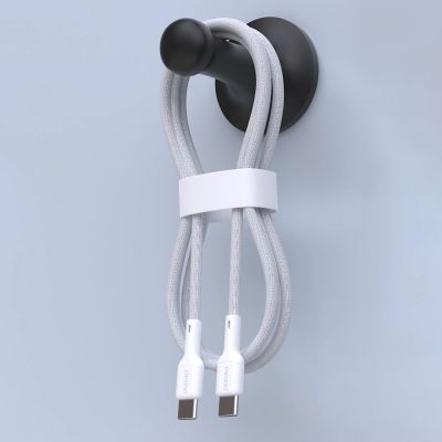 3. Dudao L9C 65W USB-C - USB-C 2m Cable - White