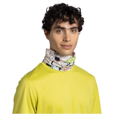2. Buff Coolnet UV Multifunctional Headwear – Brelit Cream, size: M