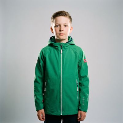 3. Trollkids Kids Kvalvika Jacket Jr 328-329 softshell jacket