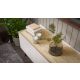 4. FELLINI TV cabinet 200x40x52 cashmere + oiled oak top
