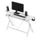 8. Huzaro Hero 1.9 White Gaming Desk