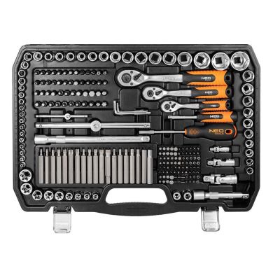 8. 300-Piece Socket Set, 1/2", 3/8", 1/4"