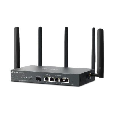 2. TP-Link Omada ER706W-4G Wireless Gigabit Ethernet Dual-band Router (2.4 GHz/5 GHz) Black