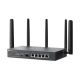 2. TP-Link Omada ER706W-4G Wireless Gigabit Ethernet Dual-band Router (2.4 GHz/5 GHz) Black