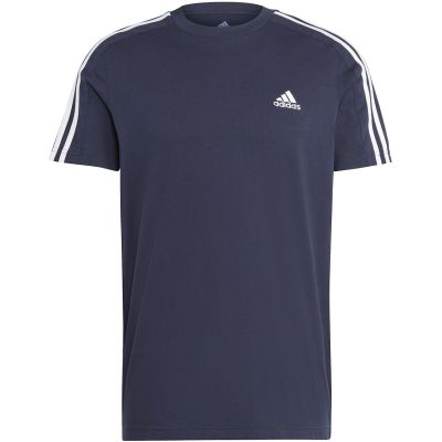 8. adidas Essentials Single Jersey 3-Stripes Tee M IC9335