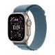 Apple Watch Ultra 3 (2025) 5G 49mm Natural Titanium Case with Alpine Loop L - Light Blue