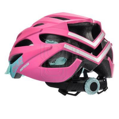 3. Meteor Ovlo M 16863 Bike Helmet 55-58 cm Pink
