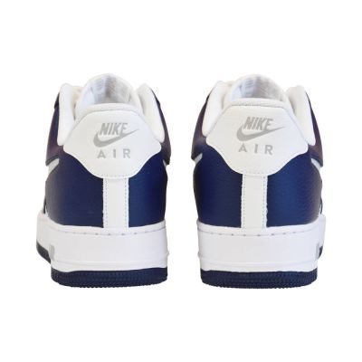 4. Nike Air Force 1 '07 Low Men's Shoes White Navy Grey - DV3501-400