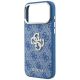 6. Guess 4G & Big Strass Logo Case for iPhone 18 Pro Max / 17 Pro Max - Blue