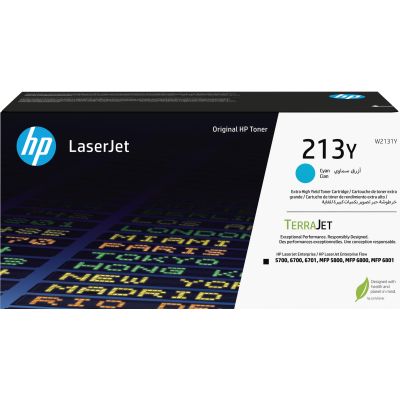 11. HP Original 213Y Extra High Yield Cyan LaserJet Toner Cartridge