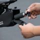 6. Rockbros CO₂ pump, aluminum alloy valve head, cartridge-free, Presta/Schrader compatible - black