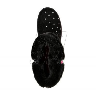 2. Skechers GLITZY GLAM COZY CUDDLERS JR 314851L-BLK shoes