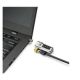7. Kensington ClickSave 3-in-1 Laptop Lock with Combination Lock