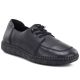 Jezzi JH01-1 comfortable black women's leather shoes