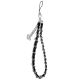 Guess GUSTSASSK Phone Strap black/black Chain Metal Logo Charm