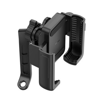 5. Baseus GoTrip Motorcycle Phone Holder for Mirror, with Shock Absorption - Black