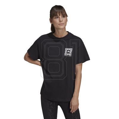 6. Adidas x Karlie Kloss Crop Tee W HB1438