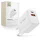 Tech-Protect NCA65W-GAN 2-Port PD 65W / QC3.0 2-Port Wall Charger - White