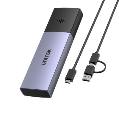 UNITEK SSD PCIE M.2 10GBPS ENCLOSURE WITH LOCATION FUNCTION