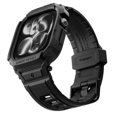 3. Spigen Rugged Armor Pro Apple Watch 42mm Strap - Matte Black