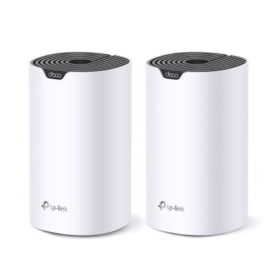 2. TP-LINK | AC1900 Whole Home Wi-Fi System | Deco S7 (2-pack) | 802.11ac | 10/100/1000 Mbps | Ethernet LAN (RJ-45) ports: 1 | Mesh support: Yes | MU-MiMO: Yes | No mobile broadband | Antenna type: Internal